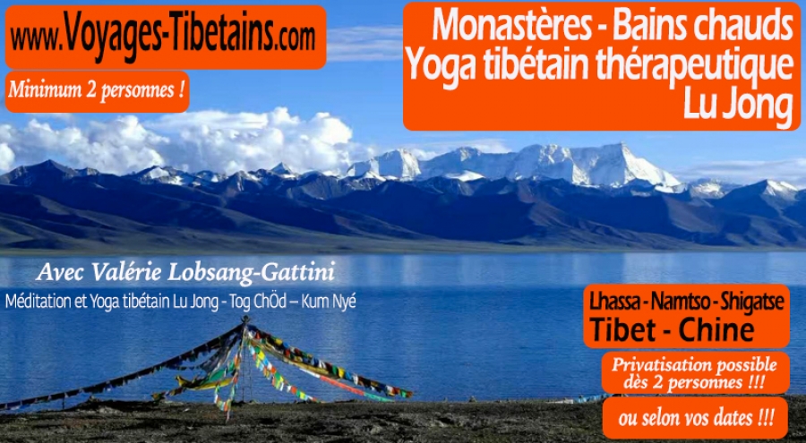 Monastères et Sources d&#039;eaux chaudes de Lhassa à Shigatse en passant par le lake Namtso - Tibet Central - 14 jours - Selon vos dates / Privatisation possible